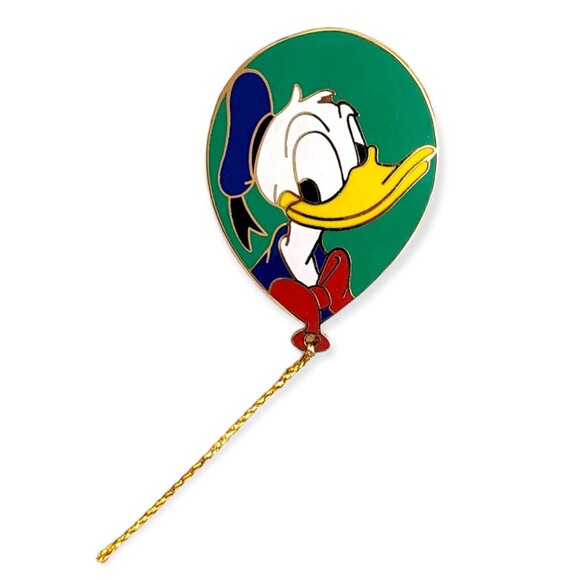 Donald Duck Disney Cast Pin: Green Balloon - Picture 1 of 4